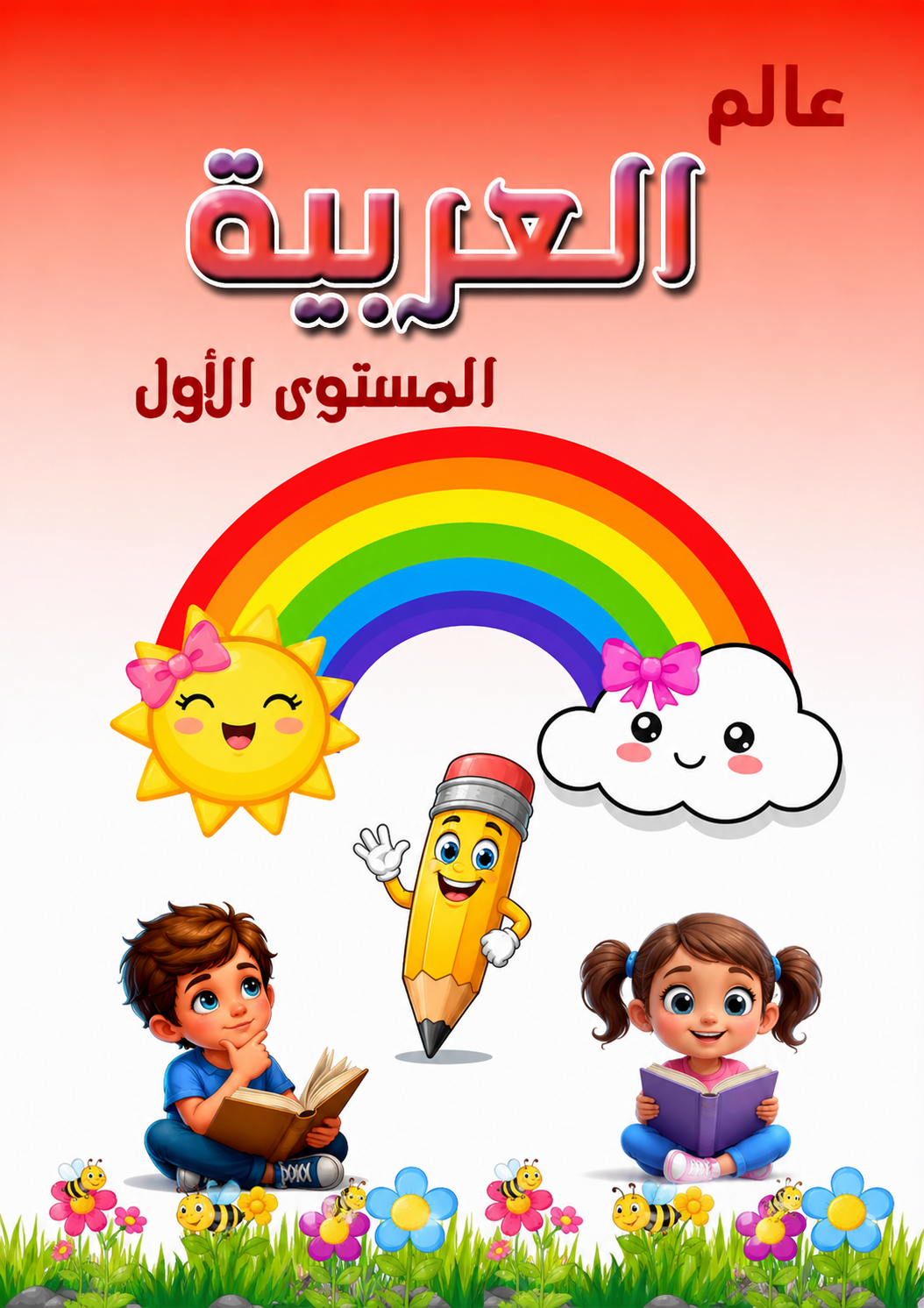 غلاف عالم العربية المستوى الأول